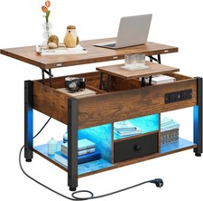 Wooden Coffee Table With