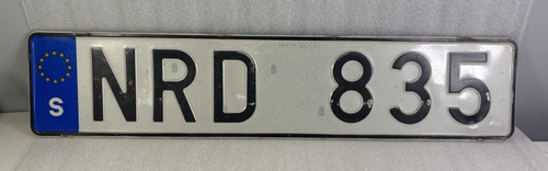Sweden swedish number license - swedish,