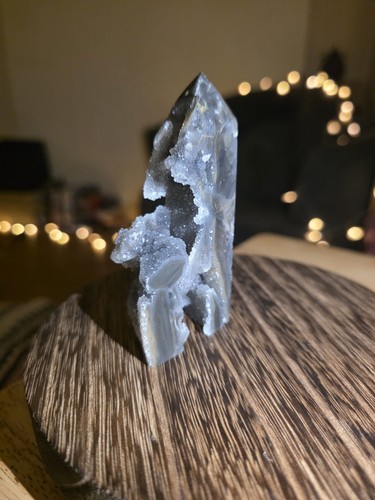 Glittery sphalerite crystal - a,
