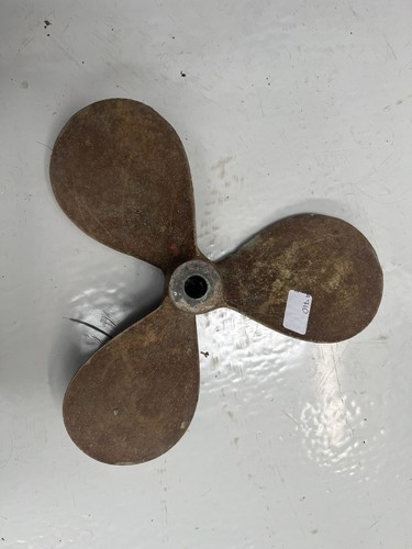 Brass blade propeller 32cm - brass,