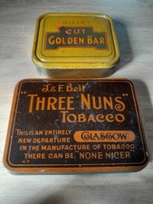 2 Vintage Collectable Tobacco Tins
