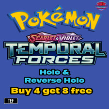 Pokemon Temporal Forces Holos & Reverse Holos Singles