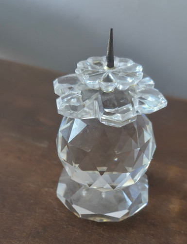 Swarovski candle stick holder - swarovski,