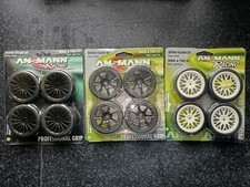 3 SETS ANSMANN 1/10 RC WHEELS