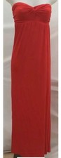 Red Bandeau Dress Size 14 Geri