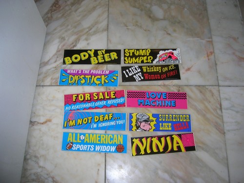 Adult humor sticker lot 10 - adult,