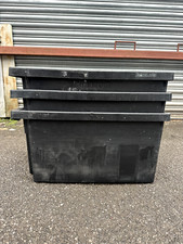 Set of 3 x 48.5 ltr Heavy Duty Plastic Storage Tote Boxes 51 x 34 x 28cm Euro