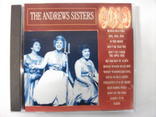 Gold Andrews Sisters CD 1993 Free UK P&P Top-quality Fast Dispatch Audio CD
