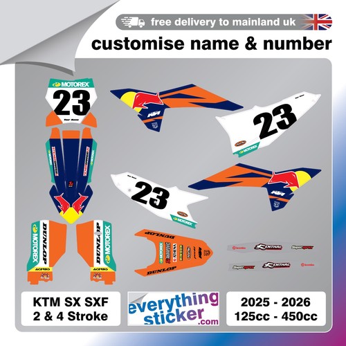 Custom ktm graphics - mx,
