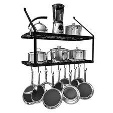 Warmiehomy Metal Pot Pan Rack