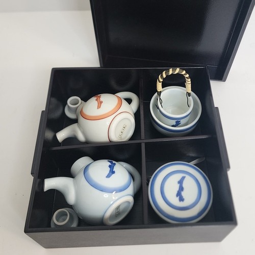 Japanese ceramic condiment set - ceramic,