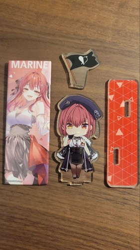 Hololive marine acrylic - acrylic, stand