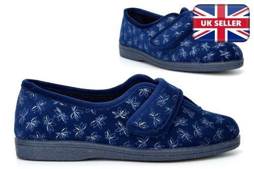 Womens wide fit slippers - wide,