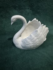 Goebel Swan Planter Bowl White