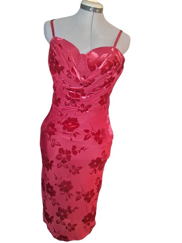 Madden girl red - red, floral