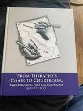 Psychology Text Book ‘from Therapist’s Chair To Courtroom’ Law & Psychology New