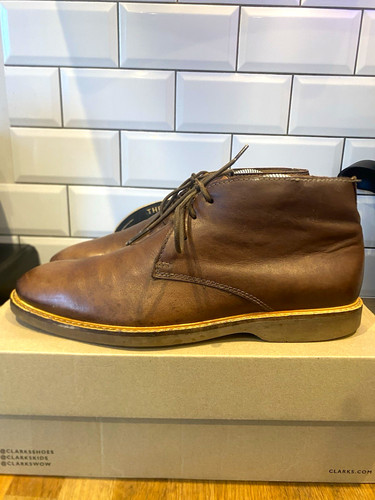 Clarks atticus limit - clarks, brown