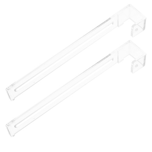 Adjustable clear abs hooks for - adjustable,