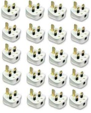 BULK 13 AMP UK 3 PIN FUSED