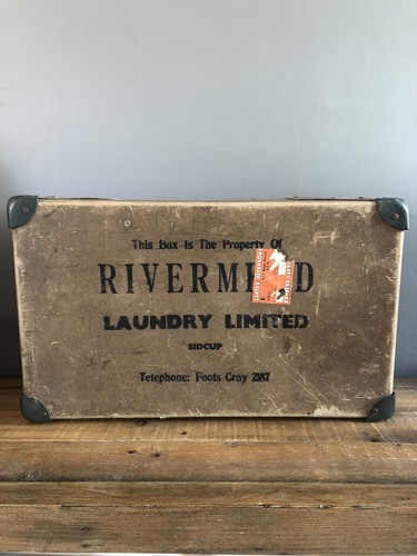 Vintage laundry box - vintage,