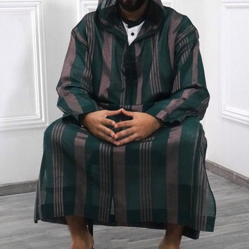 2025 new moroccan men - new, hooded