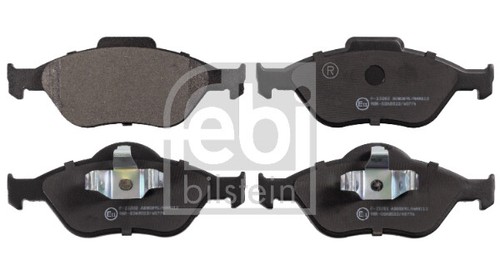 Brake pad set disc - brake, for