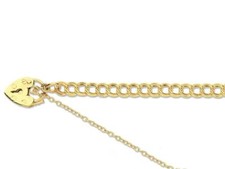 9ct Gold Double Curb Charm