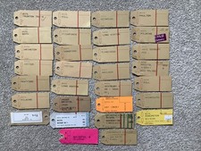 Bristol Postal History , Railways Post Bag Labels ( I Think ?)