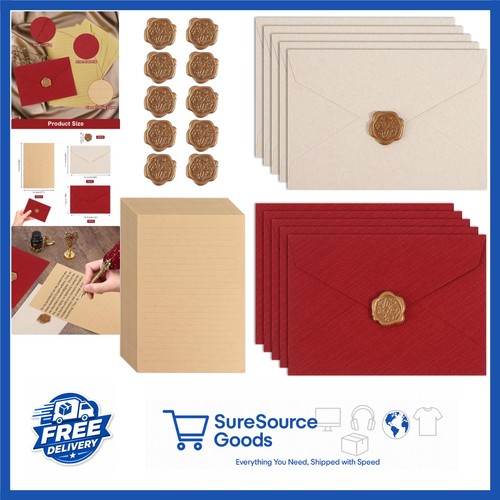 Vintage letter envelopes set - vintage,