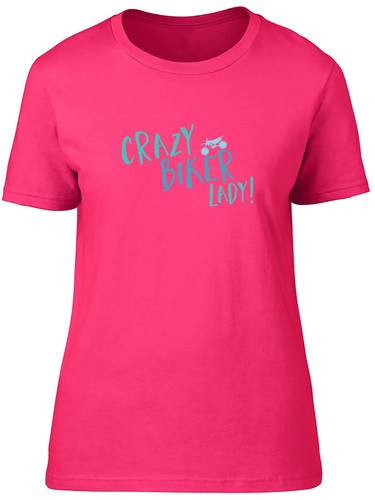Crazy biker lady - crazy, womens
