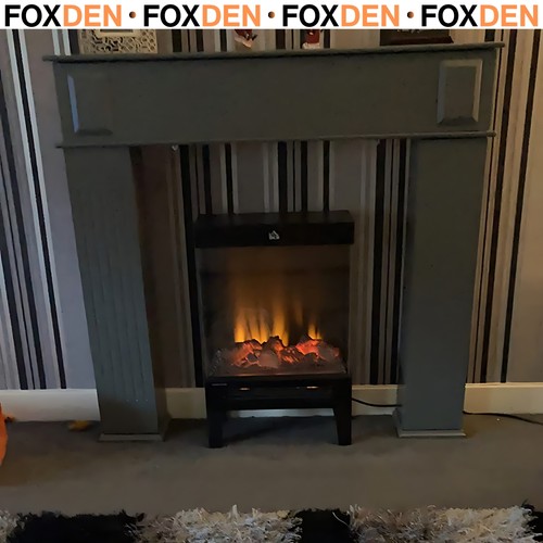 Electric fireplace stove - fireplace,