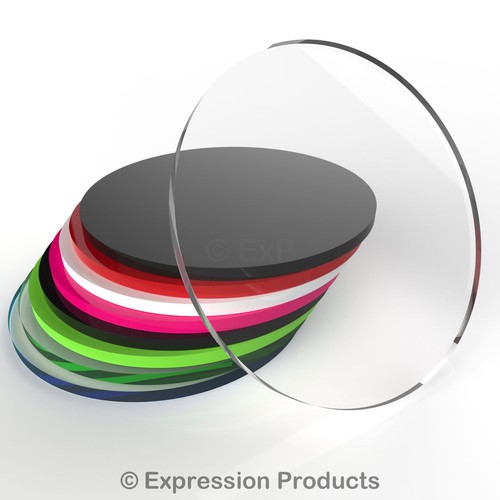 Acrylic round disc - round,