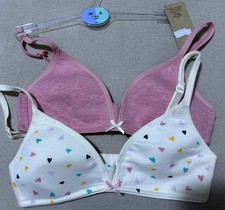 M&S GIRLS 2PACK COTTON RICH