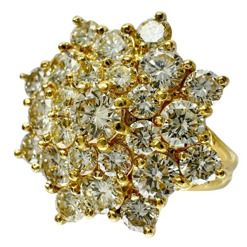 Diamond 05ct ring k18 - ring,