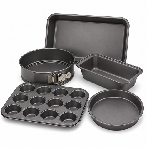 Piece baking tin set non - piece,