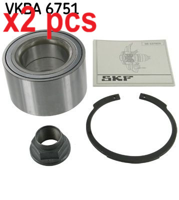 Pcs sides rear vkba6751 - l&r,