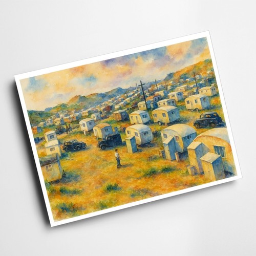Print the caravan - print,