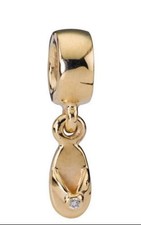 Pandora Flip Flop Charm 14 kt