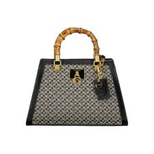 Guess Jeans Black Cotton Handbag - RRP 278.64 USD