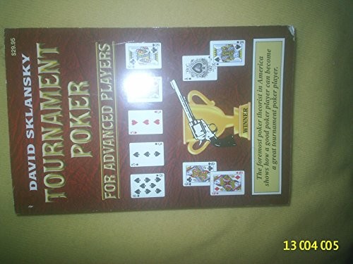 Tournament poker for advanced - tournament,