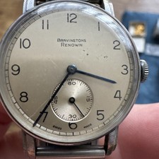 BRAVINGTONS RENOWN Men’s Wrist Watch Stainless Steel Strap