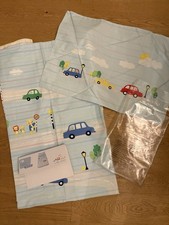 Mothercare On The Road Duvet Cover & Pillowcase Cotbed / Toddler Bed
