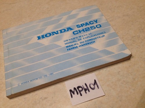 Honda ch250 spacy scooter - honda,