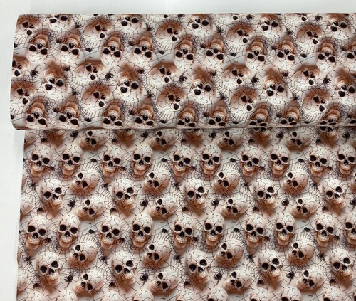 Halloween cotton fabric - halloween,
