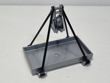 Playmobil 3217 Base Piece Platform Loading Zipline Forklift Pulley House Tree