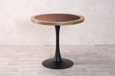 ROUND COPPER TOP CAFE TABLE