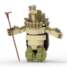 MOC Kung Fu Panda Master Oogway Figures Building Blocks 401 PCS Toy Building Toy