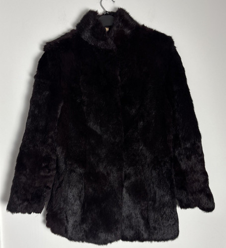 Rabbit fur coat - coat, vintage