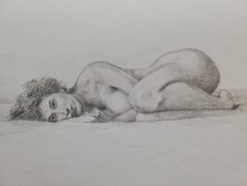 Erotic nude drawing - erotic,