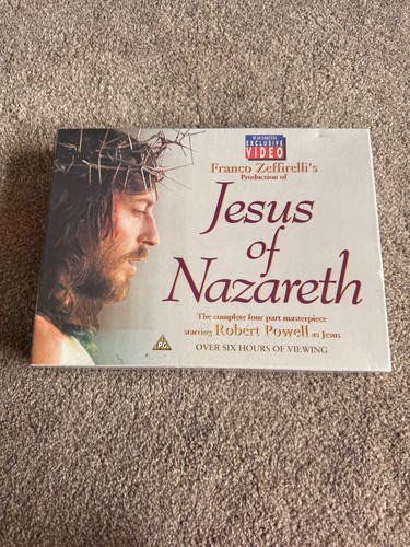 Jesus nazareth vhs box - jesus,